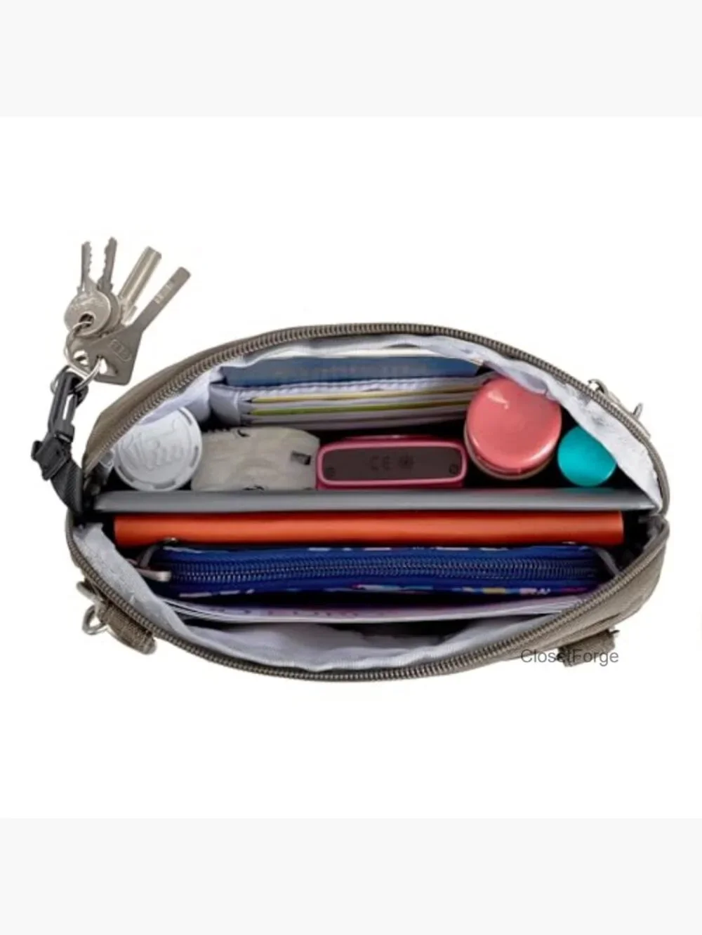 Convertible Crossbody & Waist Pack Anti-Theft Security RFID